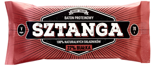 29633BATON PROTEINOWY Z ORZESZKAMI ZIEMNYMI "SZTANGA" BEZGLUTENOWY 70 g - ZMIANY ZMIANY-1