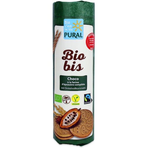29957CIASTKA MARKIZY ORKISZOWE Z KREMEM KAKAOWYM WEGAŃSKIE FAIR TRADE BIO 320 g - PURAL (BIO BIS)-1