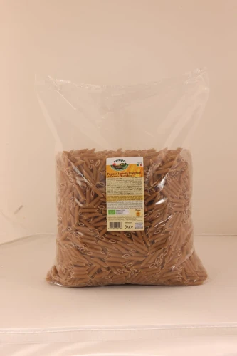 29969MAKARON (SEMOLINOWY RAZOWY) PENNE BIO 5 kg - HORECA-1