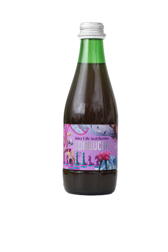 29999KOMBUCHA O SMAKU JAGÓD ACAI (JUICY LIFE ACAI BERRIES) BIO 330 ml - KOMBUCHA BY LAURENT-1