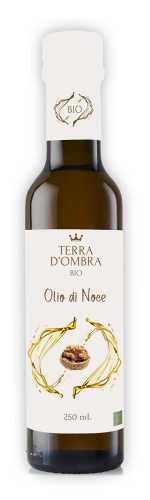 30021OLEJ Z ORZECHÓW WŁOSKICH TŁOCZONY NA ZIMNO BIO 250 ml - TERRA D'OMBRA-1