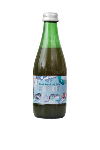 30040KOMBUCHA O SMAKU KWIATÓW CZARNEGO BZU (FRESH START BLACK LILAC) BIO 330 ml - KOMBUCHA BY LAURENT-1