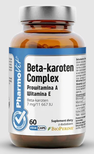 30066BETA-KAROTEN COMPLEX BEZGLUTENOWY 60 KAPSUŁEK - PHARMOVIT (CLEAN LABEL)-1