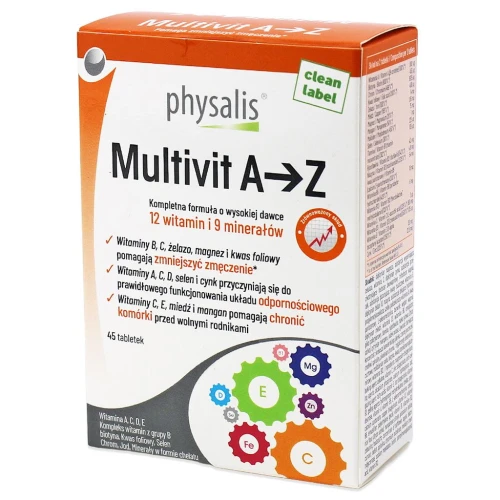 30101MULTIVIT A - Z 45 TABLETEK - PHYSALIS-1