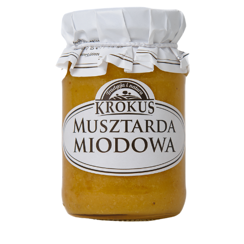 30110MUSZTARDA MIODOWA 185 g - KROKUS-1