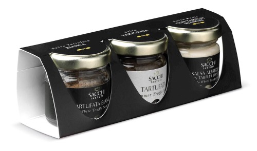 30134ZESTAW SOSÓW Z TRUFLĄ (3 x 30 g) 90 g - SACCHI TARTUFI-1