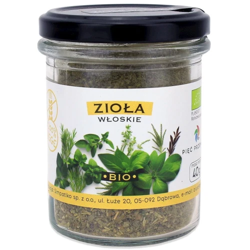 30151ZIOŁA WŁOSKIE BEZGLUTENOWE BIO 40 g - PIĘĆ PRZEMIAN-1