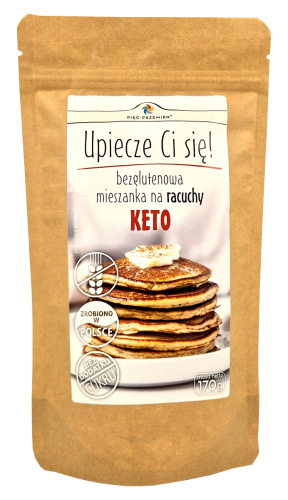 30304MIESZANKA DO WYPIEKU RACUCHÓW BEZGLUTENOWA KETO 170 g - PIĘĆ PRZEMIAN-1