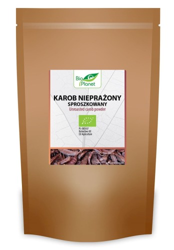 30417KAROB NIEPRAŻONY SPROSZKOWANY BIO 400 g - BIO PLANET-1