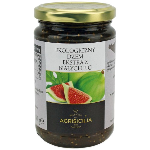 30422DŻEM EKSTRA Z BIAŁYCH FIG BIO 360 g - AGRISICILIA-1