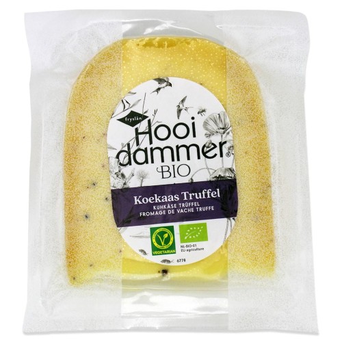 30434SER ŻÓŁTY DOJRZEWAJĄCY Z TRUFLĄ BIO 200 g - HOOIDAMMER-1