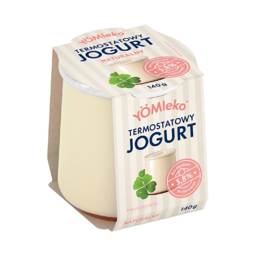 30455JOGURT TERMOSTATOWY NATURALNY 3,8 % BIO 140 g - YÖMLEKO-1