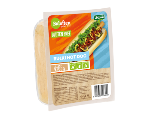 30461BUŁKI DO HOT DOGÓW BEZGLUTENOWE (4 szt.) 260 g - BALVITEN-1