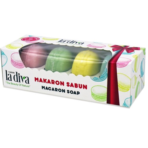 30564MYDŁA MAKARONIKI OWOCOWE (4 x 50 g) 200 g - LA DIVA-1