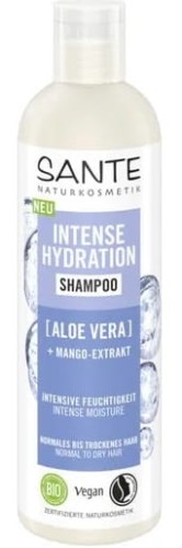 30566SZAMPON NAWILŻAJĄCY DO WŁOSÓW SUCHYCH ALOES I MANGO ECO 250 ml - SANTE-1