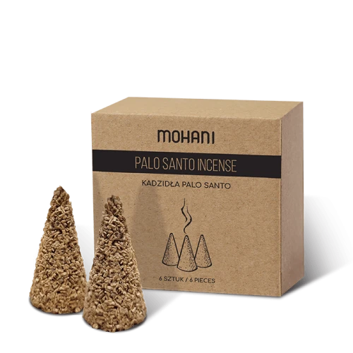 30606KADZIDEŁKA STOŻKOWE PALO SANTO (6 szt.) 20 g - MOHANI-1