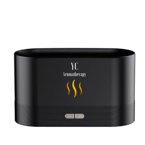 30619DYFUZOR ULTRADZWIĘKOWY FLAME CZARNY - YOUR CANDLE-1