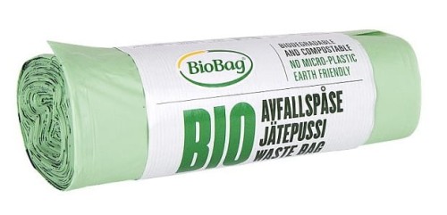 30634WORKI NA ODPADY BIO I ZMIESZANE 35 L 20 szt. (KOMPOSTOWALNE I BIODEGRADOWALNE)  - BIOBAG-1