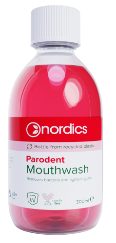 24542PŁYN DO PŁUKANIA JAMY USTNEJ PARODENT 300 ml - NORDICS-1