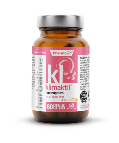 16823KAPSUŁKI NA MENOPAUZĘ (KLIMAKTIL) BEZGLUTENOWE 60 szt. - PHARMOVIT (HERBALLINE)-1