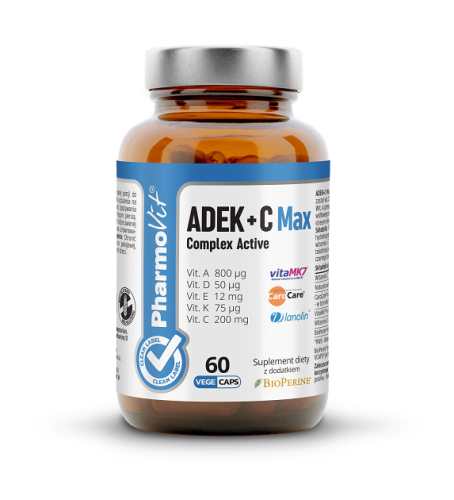 16834WITAMINA ADEK + WITAMINA C COMPLEX BEZGLUTENOWE 60 KAPSUŁEK - PHARMOVIT (CLEAN LABEL)-1