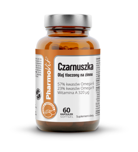 16840CZARNUSZKA (1000 mg) BEZGLUTENOWA 60 KAPSUŁEK - PHARMOVIT (CLEAN LABEL)-1