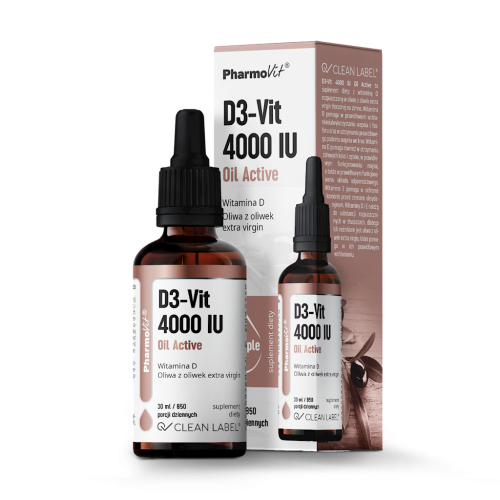 20713WITAMINA D3 W KROPLACH 100 µg (4000 j.m) BEZGLUTENOWA 30 ml - PHARMOVIT (CLEAN LABEL)-1