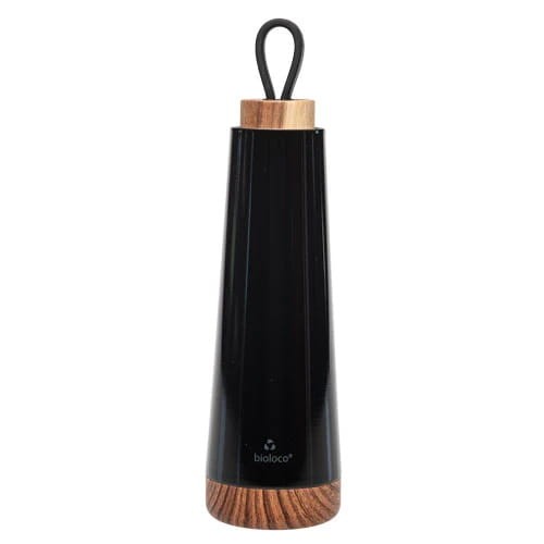 20204BUTELKA TERMICZNA Z SILIKONOWYM UCHWYTEM CZARNA 500 ml - CHIC-MIC-1