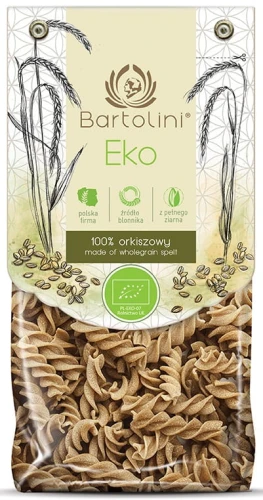 22284MAKARON (ORKISZOWY RAZOWY) ŚWIDERKI BIO 250 g - BARTOLINI-1