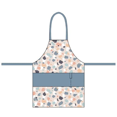 22532FARTUCH KUCHENNY Z BAWEŁNY ORGANICZNEJ - CHIC-MIC-1