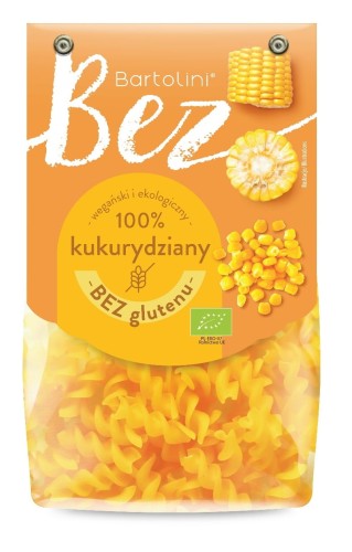 28014MAKARON (KUKURYDZIANY) ŚWIDERKI BEZGLUTENOWY BIO 250 g - BARTOLINI-1