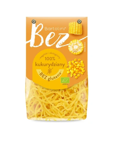 27771MAKARON (KUKURYDZIANY) KRAJANKA BEZGLUTENOWY BIO 250 g - BARTOLINI-1