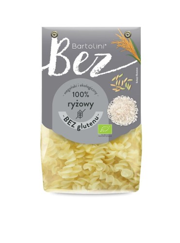 27772MAKARON (RYŻOWY) ŚWIDERKI BEZGLUTENOWY BIO 250 g - BARTOLINI-1