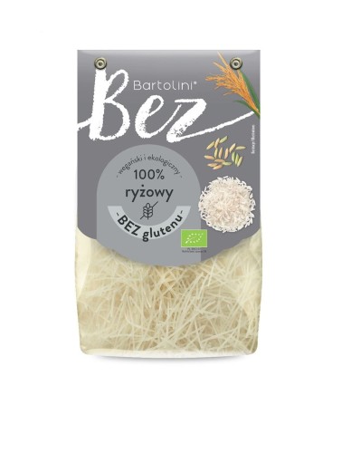 27545MAKARON (RYŻOWY) KRAJANKA BEZGLUTENOWY BIO 250 g - BARTOLINI-1