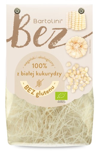 29912MAKARON (Z BIAŁEJ KUKURYDZY) KRAJANKA BEZGLUTENOWY BIO 250 g - BARTOLINI-1