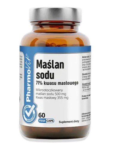 29767MAŚLAN SODU BEZGLUTENOWY 60 KAPSUŁEK - PHARMOVIT (CLEAN LABEL)-1