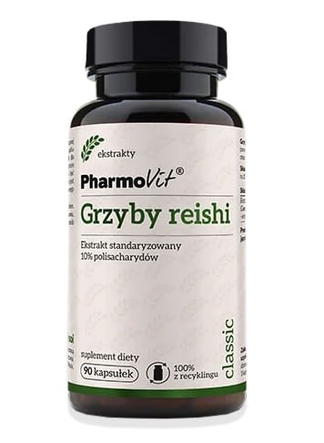 29759GRZYBY REISHI EKSTRAKT (400 mg) BEZGLUTENOWY 90 KAPSUŁEK - PHARMOVIT (CLASSIC)-1