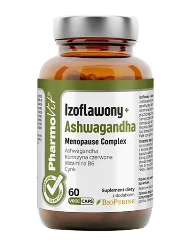 29486IZOFLAWONY + ASHWAGANDHA MENOPAUSE COMPLEX BEZGLUTENOWE 60 KAPSUŁEK - PHARMOVIT (CLEAN LABEL)-1
