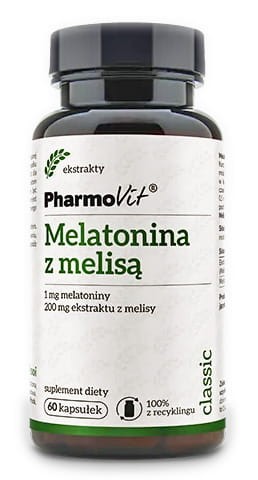 29431MELATONINA Z MELISĄ BEZGLUTENOWE 60 KAPSUŁEK - PHARMOVIT (CLASSIC)-1