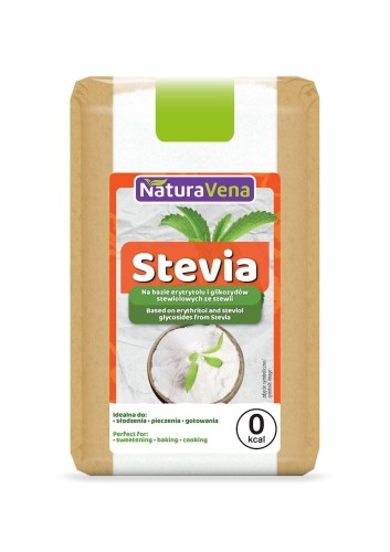 29309STEVIA (NA BAZIE ERYTRYTOLU I GLIKOZYDÓW STEWIOLOWYCH ZE STEWII) 500 g - NATURAVENA-1