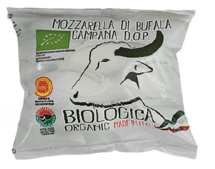 30051MOZZARELLA DI BUFALA (Z MLEKA BAWOLEGO) KULKA BIO 250 g (125 g) - BIOLOGICA-1