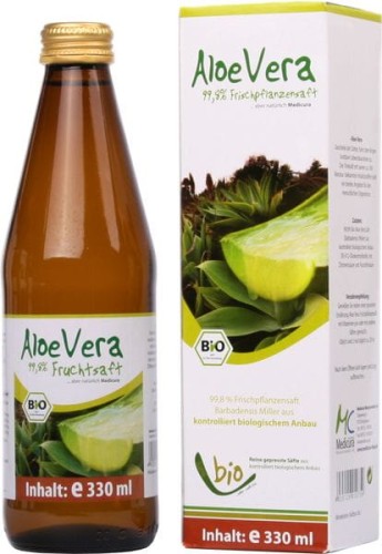 8449SOK Z ALOESU (ALOE VERA) NFC BIO 330 ml - MEDICURA-1