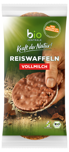 24402WAFLE RYŻOWE Z MLECZNĄ CZEKOLADĄ BEZGLUTENOWE BIO 100 g - BIO ZENTRALE-1
