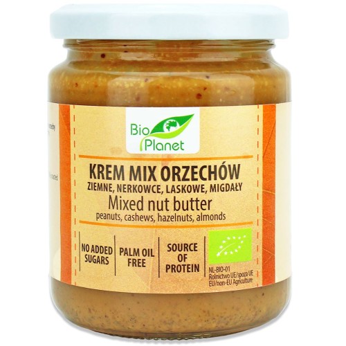29898KREM ORZECHOWY MIX (4 ORZECHY) BIO 250 g - BIO PLANET-1