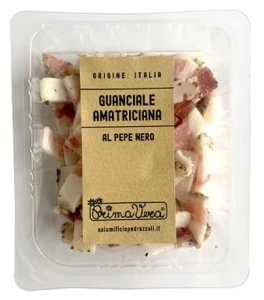 GUANCIALE Z PIEPRZEM CZARNYM BIO 100 g - PRIMAVERA