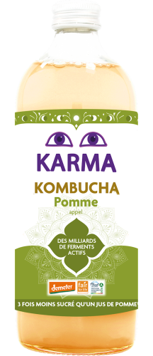30733KOMBUCHA Z JABŁKIEM FAIR FOR LIFE DEMETER BIO 1 L - KARMA KOMBUCHA-1