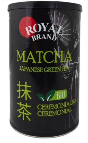 30762HERBATA ZIELONA MATCHA JAPOŃSKA CEREMONIALNA BIO 100 g - ROYAL BRAND-1