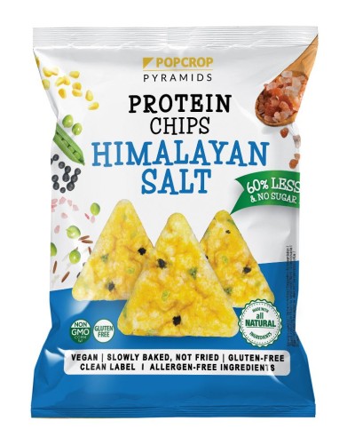 30763CHRUPKI PIRAMIDKI PROTEINOWE Z SOLĄ HIMALAJSKĄ BEZGLUTENOWE 60 g - POPCROP-1