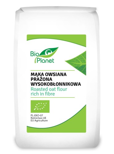 30848MĄKA OWSIANA PRAŻONA WYSOKOBŁONNIKOWA BIO 300 g - BIO PLANET-1
