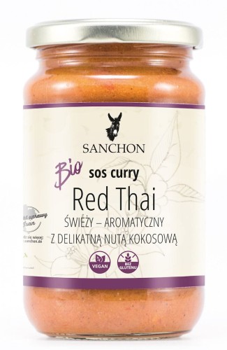 30855SOS CURRY RED THAI BEZGLUTENOWY BIO 340 g - SANCHON-1